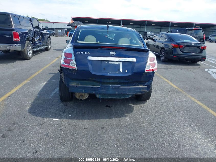 2011 Nissan Sentra 2.0S VIN: 3N1AB6AP9BL716580 Lot: 39593829
