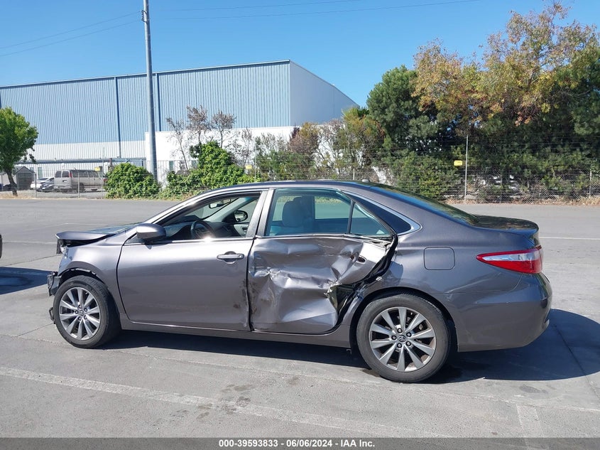 2015 Toyota Camry Xle VIN: 4T4BF1FK9FR474022 Lot: 39593833