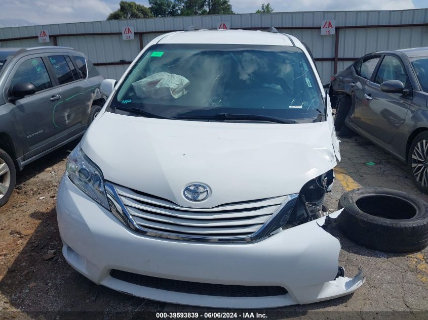 2016 Toyota Sienna Le 8 Passenger VIN: 5TDKK3DCXGS741773 Lot: 39593839