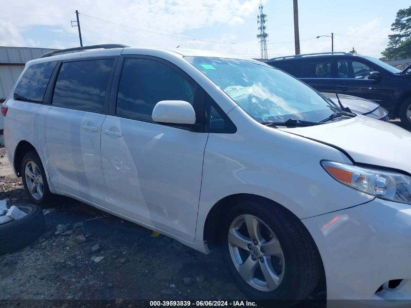 2016 Toyota Sienna Le 8 Passenger VIN: 5TDKK3DCXGS741773 Lot: 39593839