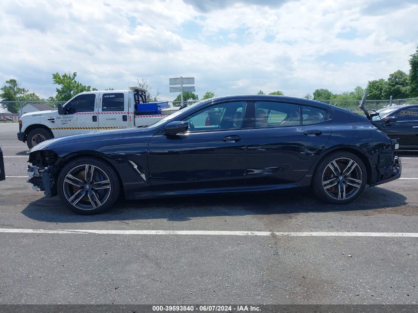 2022 BMW 840 Gran Coupe I xDrive VIN: WBAGV4C08NCG94039 Lot: 39593840