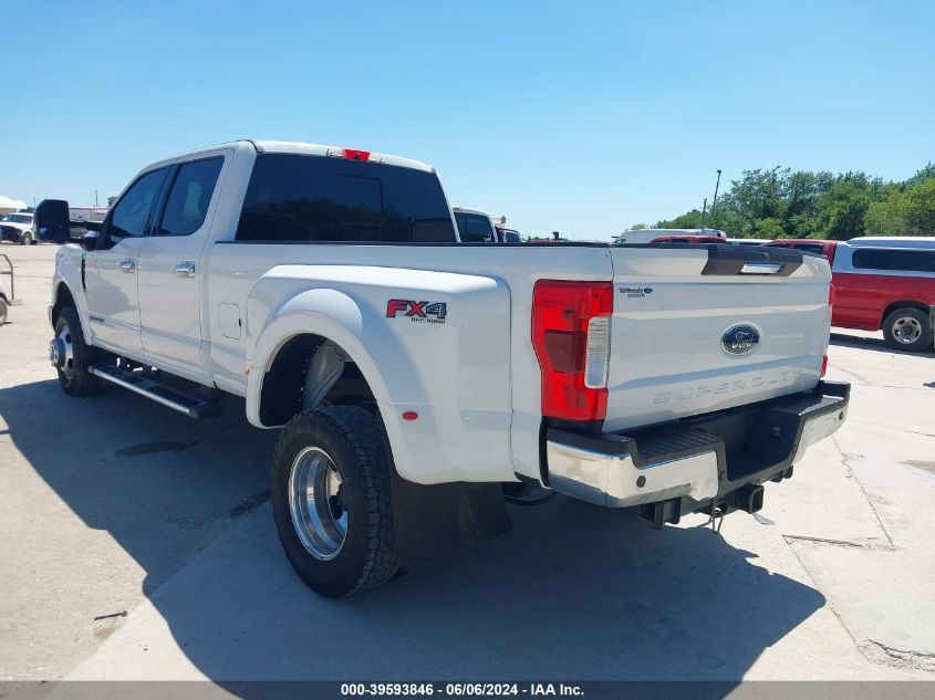 2019 Ford F-350 Lariat VIN: 1FT8W3DT8KEF01098 Lot: 39593846