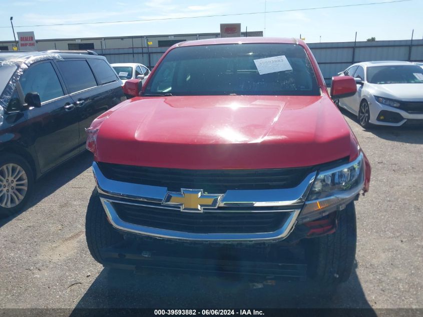 2016 Chevrolet Colorado Lt VIN: 1GCGSCE37G1256945 Lot: 39593882