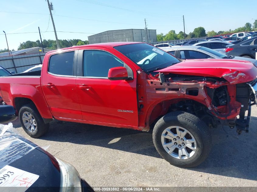 2016 Chevrolet Colorado Lt VIN: 1GCGSCE37G1256945 Lot: 39593882