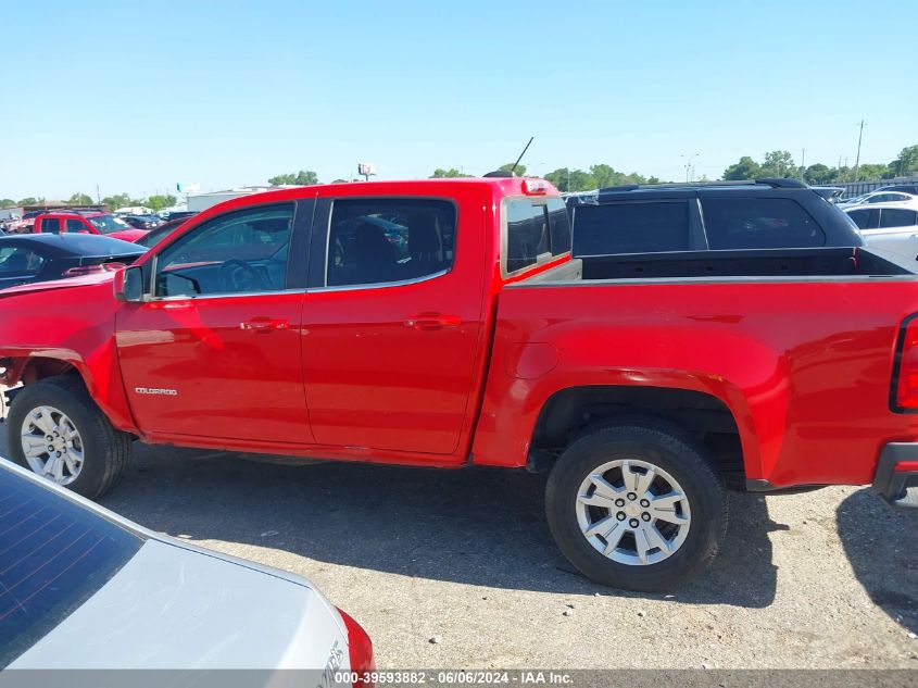 2016 Chevrolet Colorado Lt VIN: 1GCGSCE37G1256945 Lot: 39593882