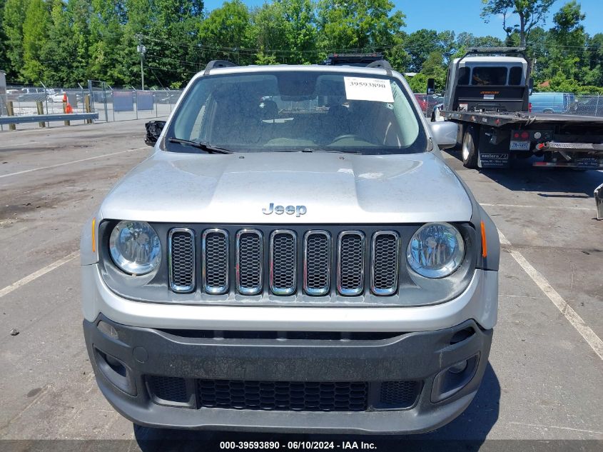 2017 Jeep Renegade Latitude 4X4 VIN: ZACCJBBB2HPE41252 Lot: 39593890