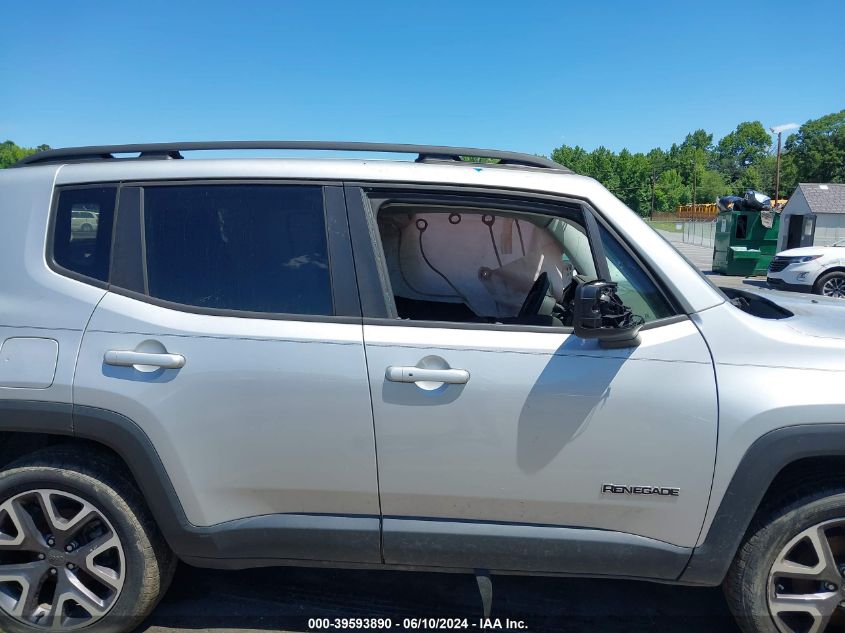 2017 Jeep Renegade Latitude 4X4 VIN: ZACCJBBB2HPE41252 Lot: 39593890