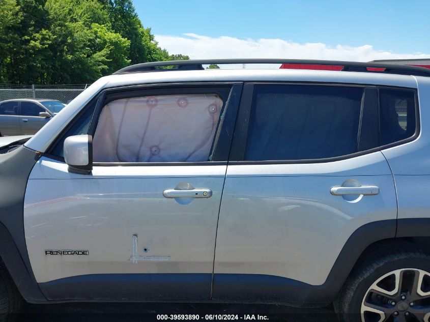 2017 Jeep Renegade Latitude 4X4 VIN: ZACCJBBB2HPE41252 Lot: 39593890