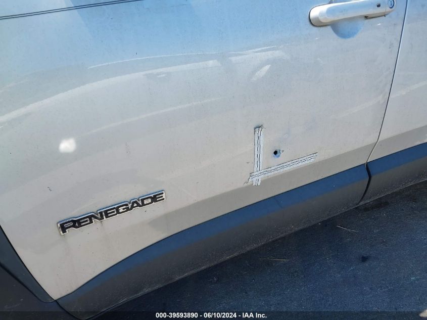 2017 Jeep Renegade Latitude 4X4 VIN: ZACCJBBB2HPE41252 Lot: 39593890