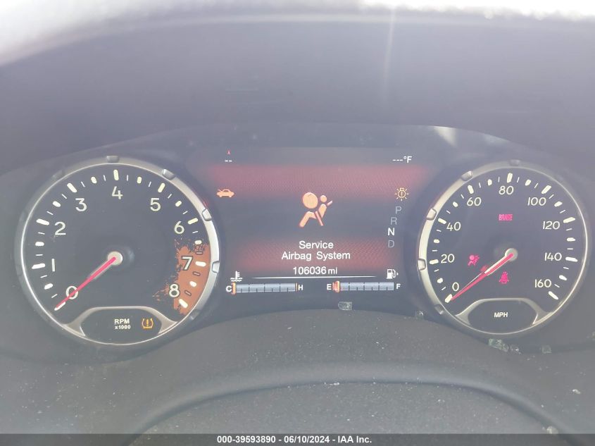 2017 Jeep Renegade Latitude 4X4 VIN: ZACCJBBB2HPE41252 Lot: 39593890