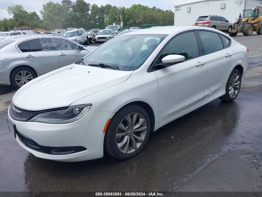 2016 Chrysler 200 S VIN: 1C3CCCDG0GN186766 Lot: 39593893