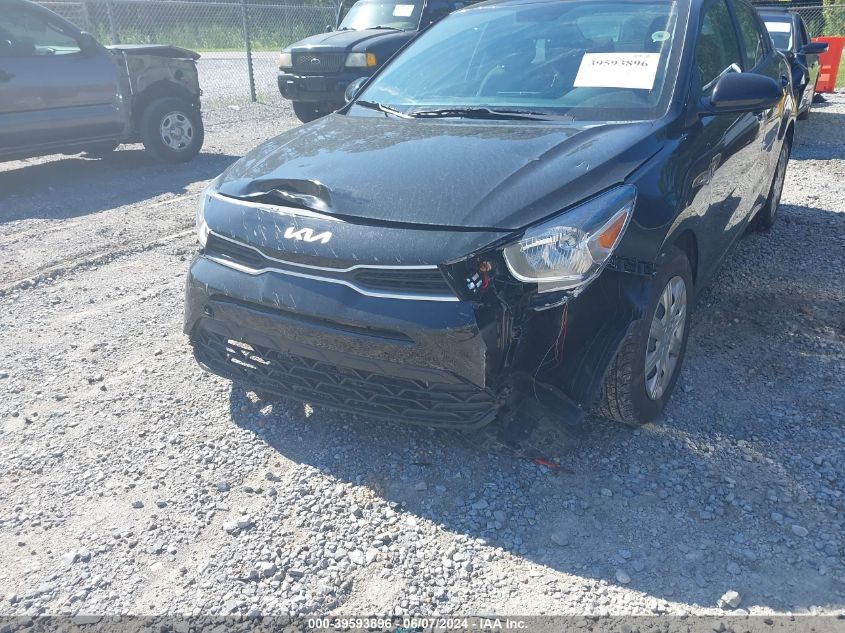 2023 Kia Rio Lx VIN: 3KPA24AD7PE613533 Lot: 39593896