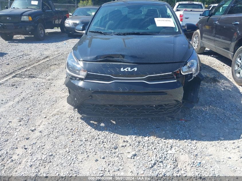 2023 Kia Rio Lx VIN: 3KPA24AD7PE613533 Lot: 39593896