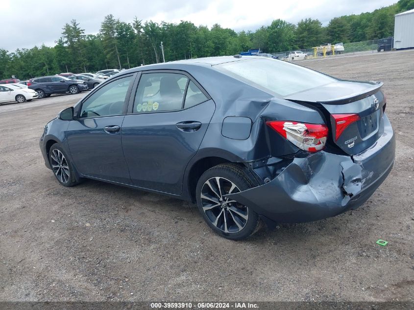 2017 Toyota Corolla Se VIN: 2T1BURHE7HC760669 Lot: 40490679