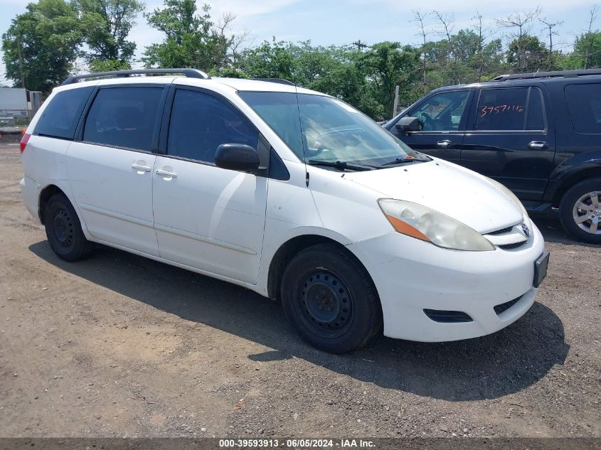 2008 Toyota Sienna Ce VIN: 5TDZK23CX8S183466 Lot: 39593913