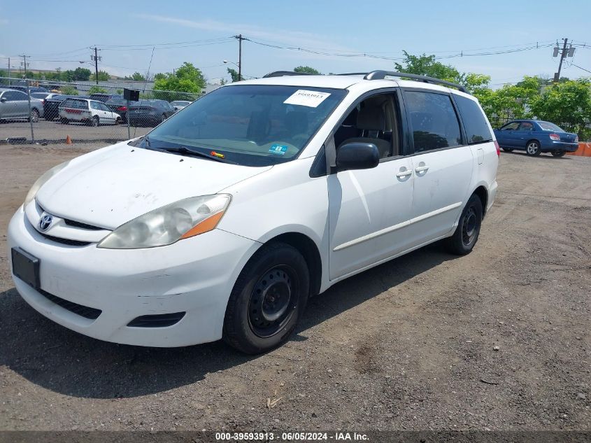 2008 Toyota Sienna Ce VIN: 5TDZK23CX8S183466 Lot: 39593913