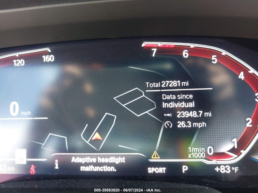 2021 BMW X5 xDrive40I VIN: 5UXCR6C02M9H52464 Lot: 39593920