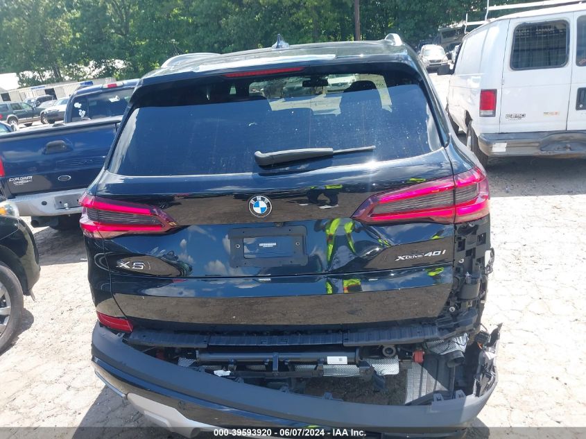 2021 BMW X5 xDrive40I VIN: 5UXCR6C02M9H52464 Lot: 39593920
