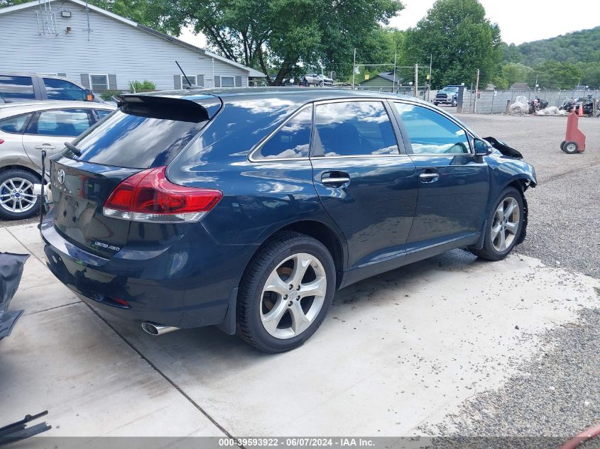 2013 Toyota Venza Limited V6 VIN: 4T3BK3BB0DU095535 Lot: 39593922