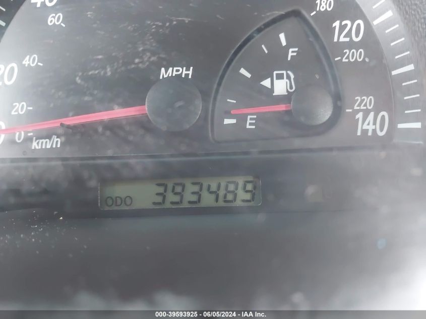 2003 Toyota Camry Le V6 VIN: 4T1BF32K93U049505 Lot: 39593925