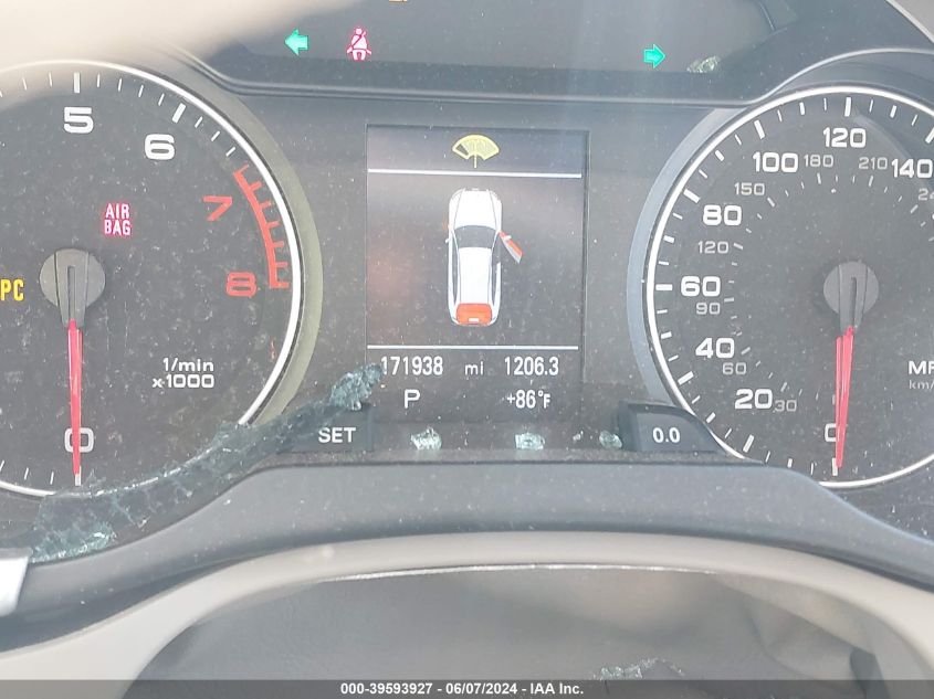 2011 Audi A4 2.0T Premium VIN: WAU4FAFL4BA061014 Lot: 39593927