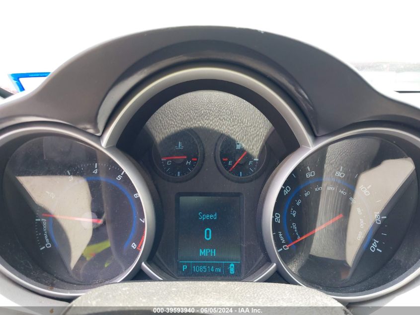 2012 Chevrolet Cruze Ls VIN: 1G1PC5SH0C7337651 Lot: 39593940