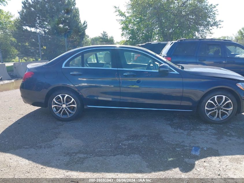 2016 Mercedes-Benz C 300 4Matic/Luxury 4Matic/Sport 4Matic VIN: 55SWF4KB5GU113001 Lot: 39593943