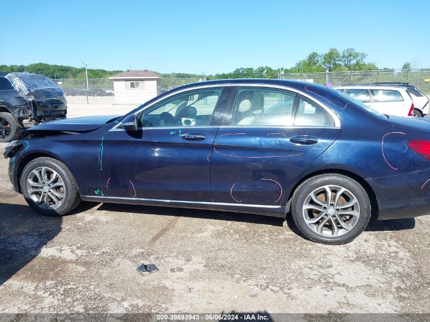 2016 Mercedes-Benz C 300 4Matic/Luxury 4Matic/Sport 4Matic VIN: 55SWF4KB5GU113001 Lot: 39593943