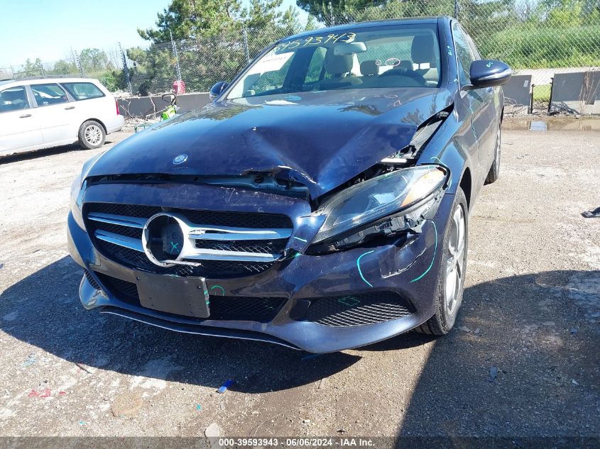 2016 Mercedes-Benz C 300 4Matic/Luxury 4Matic/Sport 4Matic VIN: 55SWF4KB5GU113001 Lot: 39593943