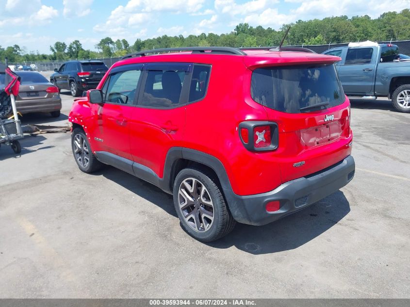 2016 Jeep Renegade Latitude VIN: ZACCJABT5GPD82540 Lot: 39593944