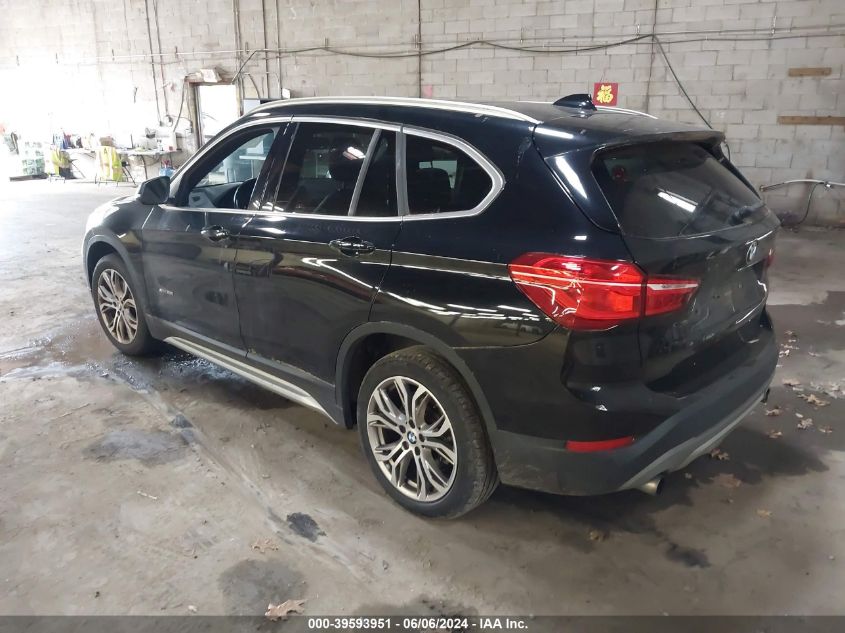 2017 BMW X1 xDrive28I VIN: WBXHT3Z35H4A65624 Lot: 39593951