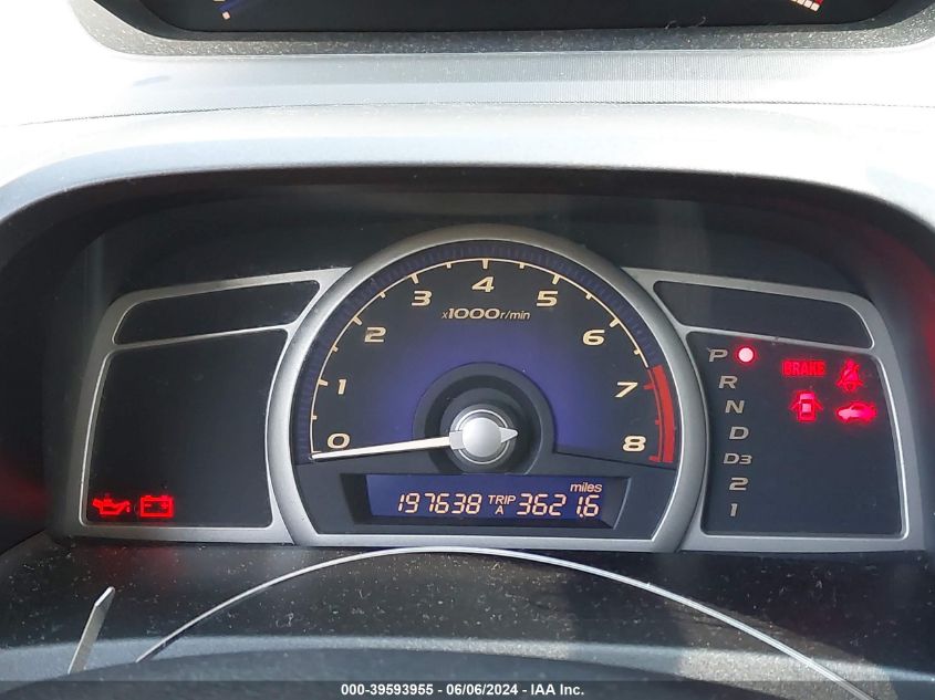 2010 Honda Civic Ex VIN: 19XFA1F86AE048850 Lot: 39593955