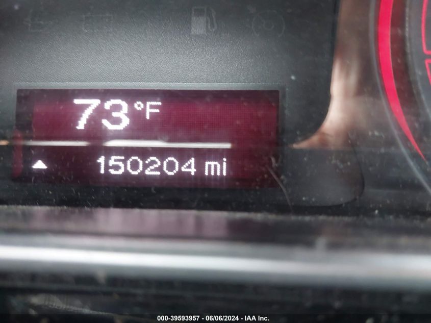 2013 Dodge Dart Rallye VIN: 1C3CDFBH9DD231036 Lot: 39593957