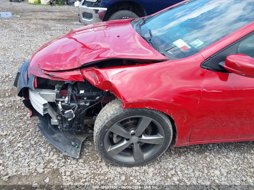 2013 Dodge Dart Rallye VIN: 1C3CDFBH9DD231036 Lot: 39593957