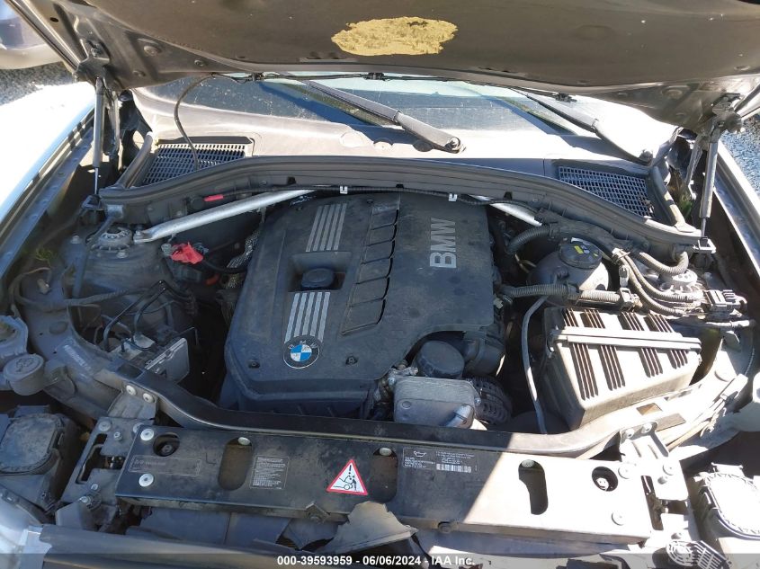 2012 BMW X3 xDrive28I VIN: 5UXWX5C57CL719502 Lot: 39593959