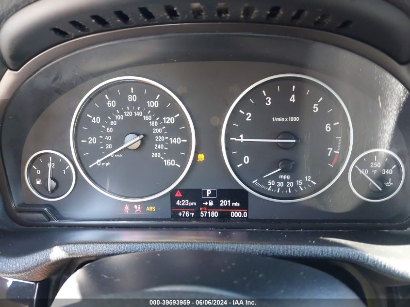 2012 BMW X3 xDrive28I VIN: 5UXWX5C57CL719502 Lot: 39593959