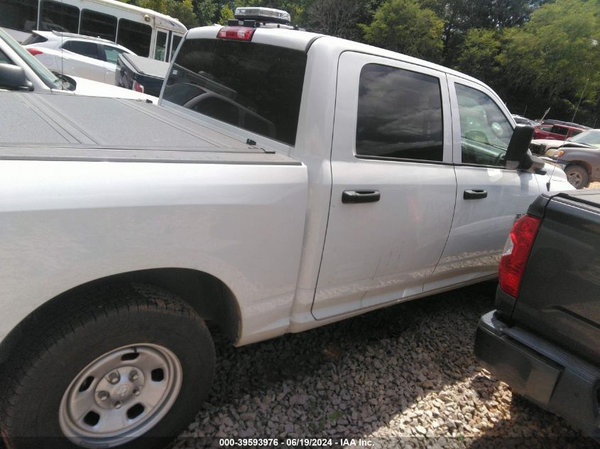 2022 Ram 1500 Classic Tradesman 4X4 5'7 Box VIN: 1C6RR7KG7NS224353 Lot: 39593976