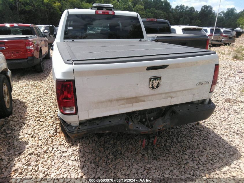 2022 Ram 1500 Classic Tradesman 4X4 5'7 Box VIN: 1C6RR7KG7NS224353 Lot: 39593976