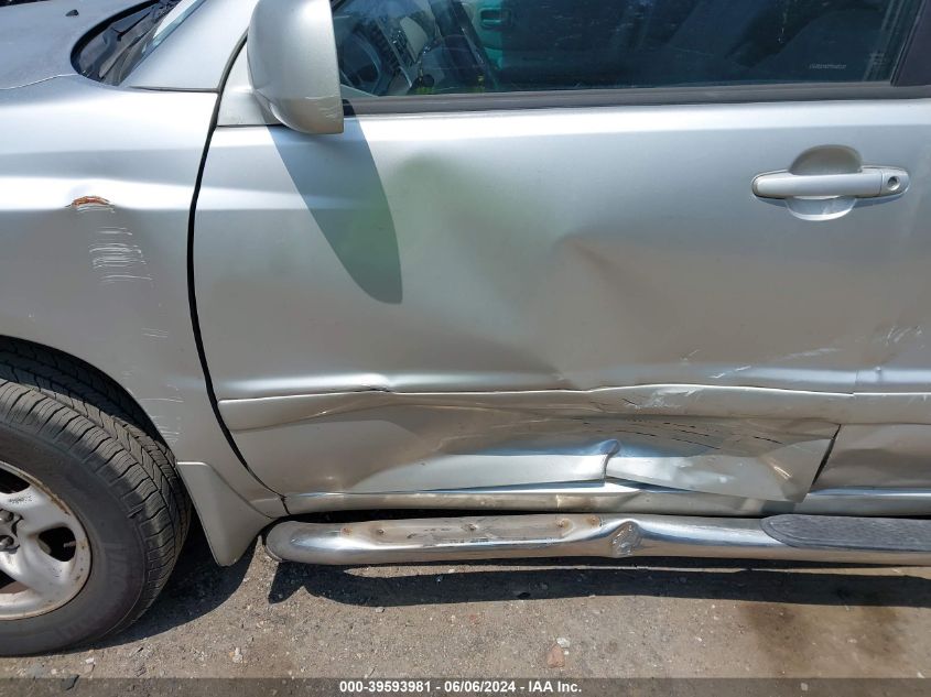 2007 Toyota Highlander VIN: JTEGD21A770160520 Lot: 39593981