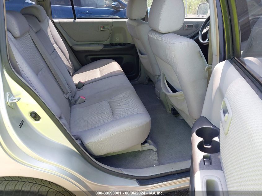 2007 Toyota Highlander VIN: JTEGD21A770160520 Lot: 39593981