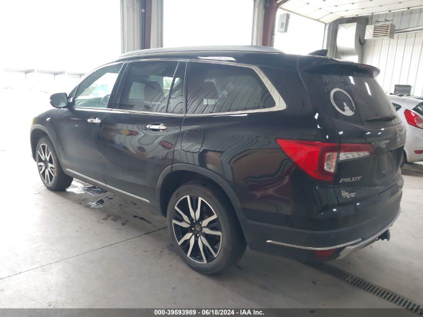 2019 Honda Pilot Touring VIN: 5FNYF6H69KB034309 Lot: 39593989