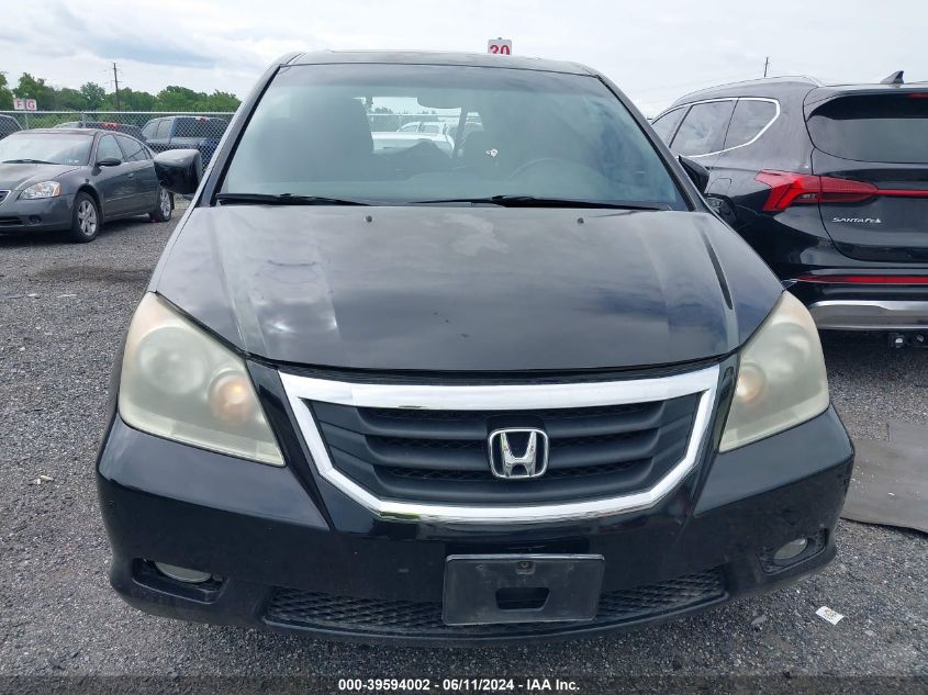 2010 Honda Odyssey Touring VIN: 5FNRL3H9XAB113301 Lot: 39594002