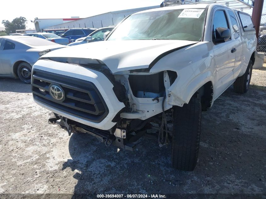 2020 Toyota Tacoma Sr VIN: 5TFRX5GN3LX170771 Lot: 39594007