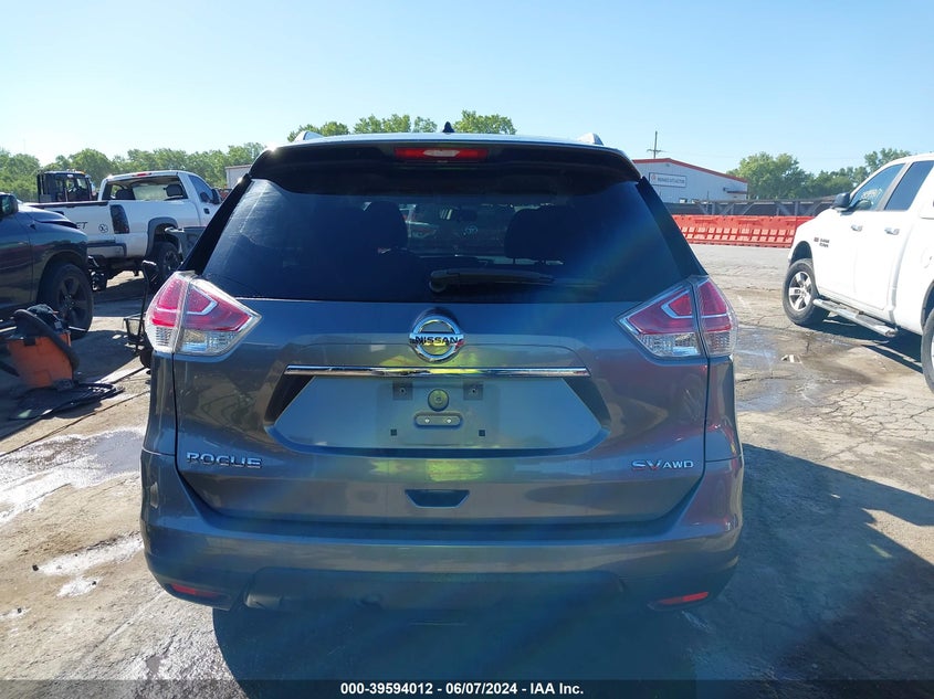 2015 NISSAN ROGUE S/SL/SV - KNMAT2MV9FP535051