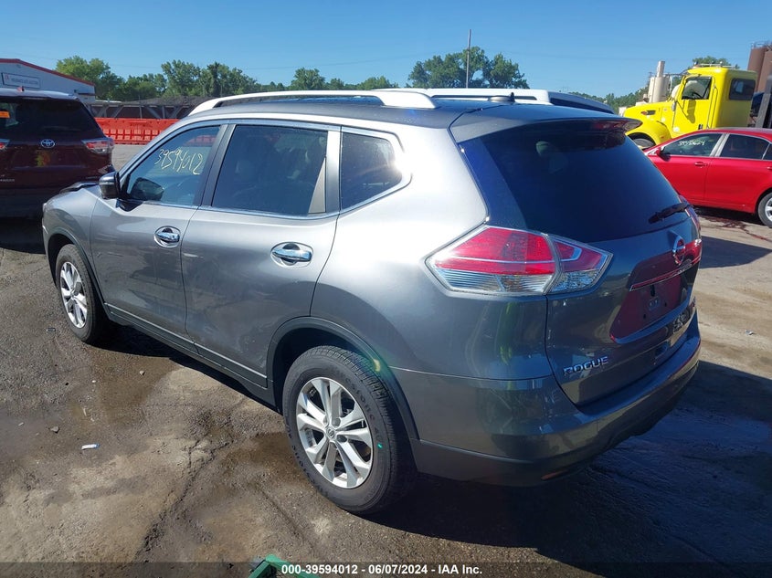 2015 NISSAN ROGUE S/SL/SV - KNMAT2MV9FP535051