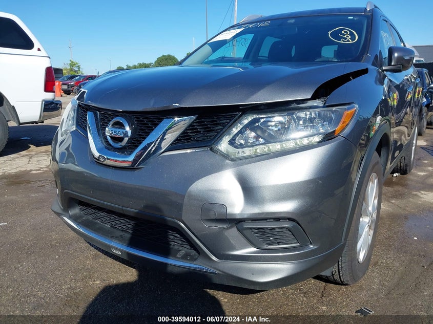 2015 NISSAN ROGUE S/SL/SV - KNMAT2MV9FP535051