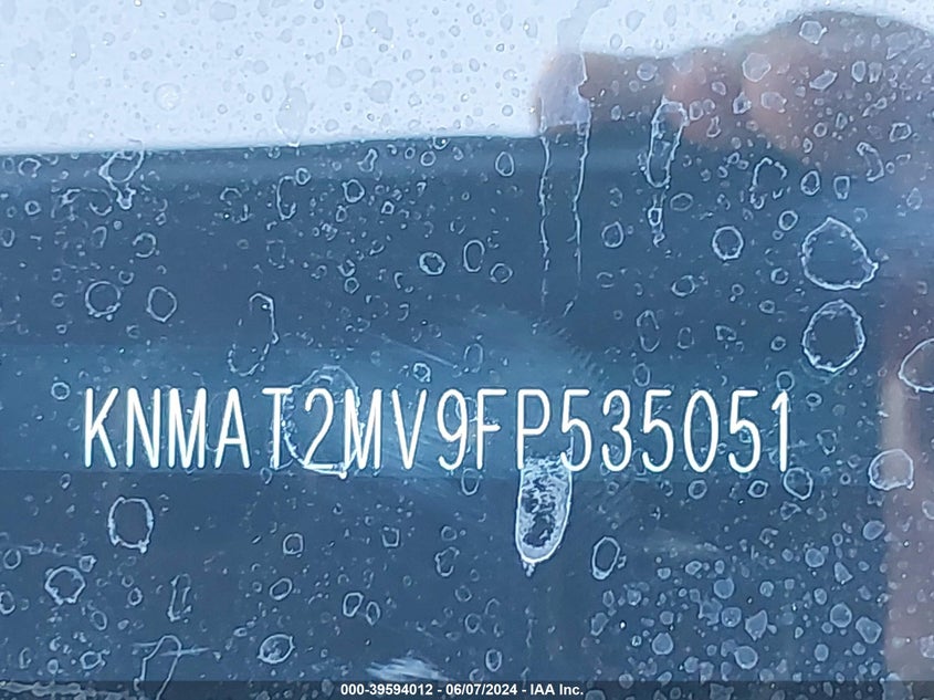 2015 NISSAN ROGUE S/SL/SV - KNMAT2MV9FP535051