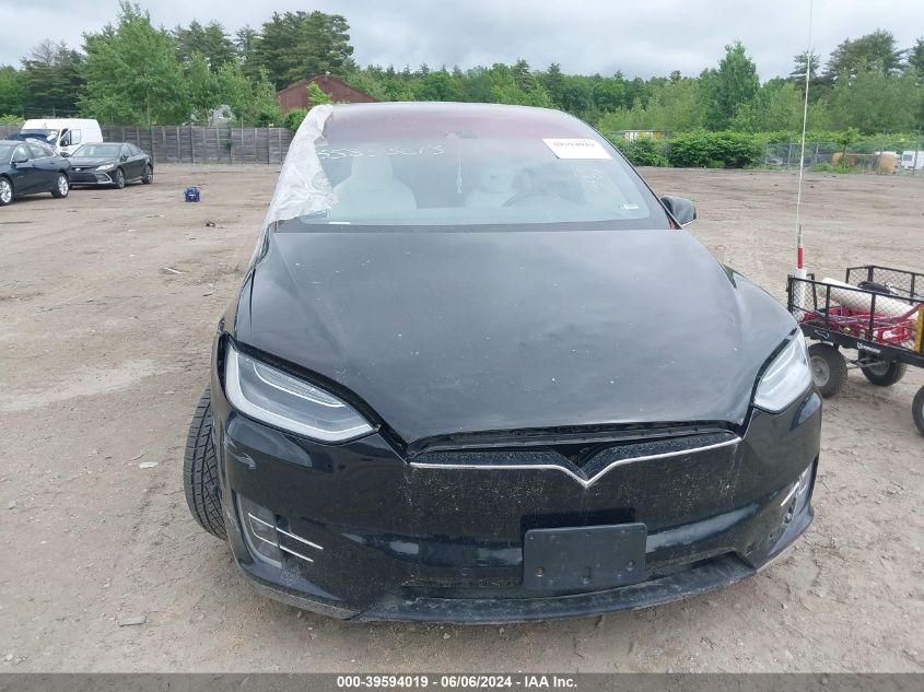 2016 Tesla Model X 60D/70D/75D/90D/P100D VIN: 5YJXCBE25GF004715 Lot: 39594019