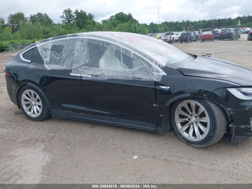 2016 Tesla Model X 60D/70D/75D/90D/P100D VIN: 5YJXCBE25GF004715 Lot: 39594019