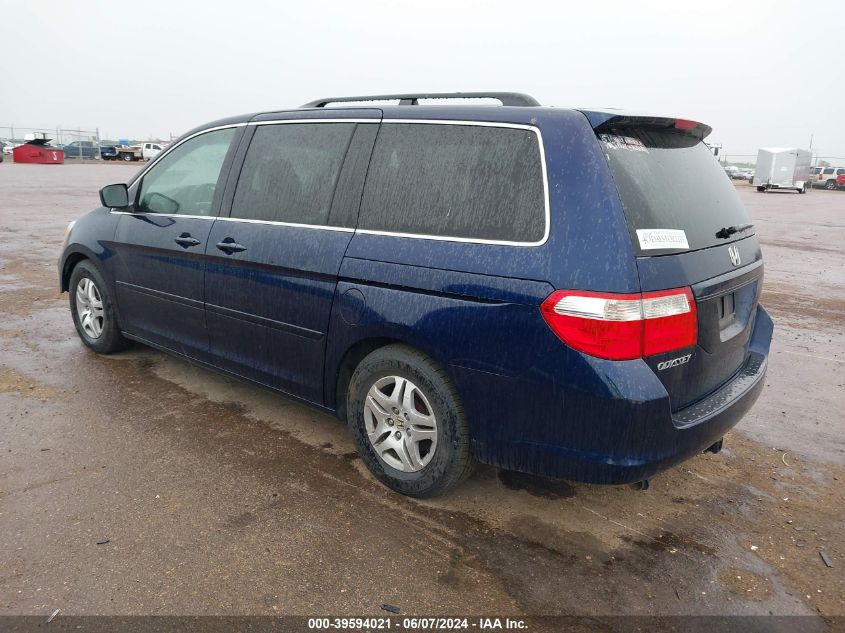 2007 Honda Odyssey Ex-L VIN: 5FNRL387X7B104735 Lot: 39594021